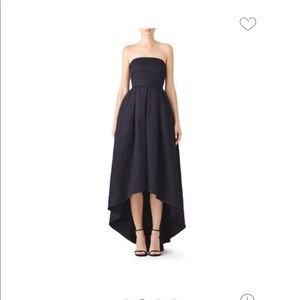 Slate and Willow Dramatic High Lo Gown